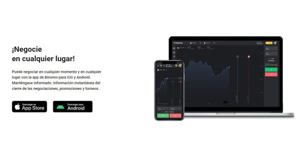 Aplicación Comercial de Binomo