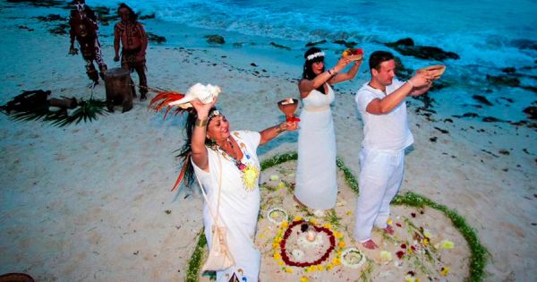 Boda Maya en Cancún