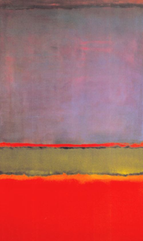 No. 6 (Violet, Green and Red) - Mark Rothko