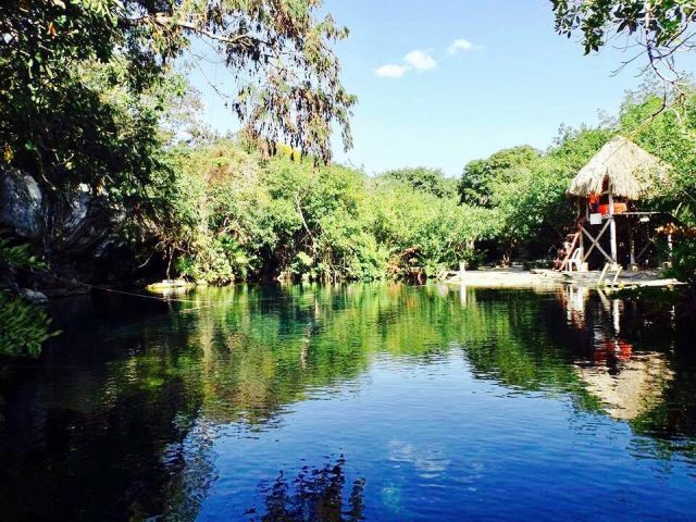 Cenote Cristalino Playa del Carmen Quintana Roo